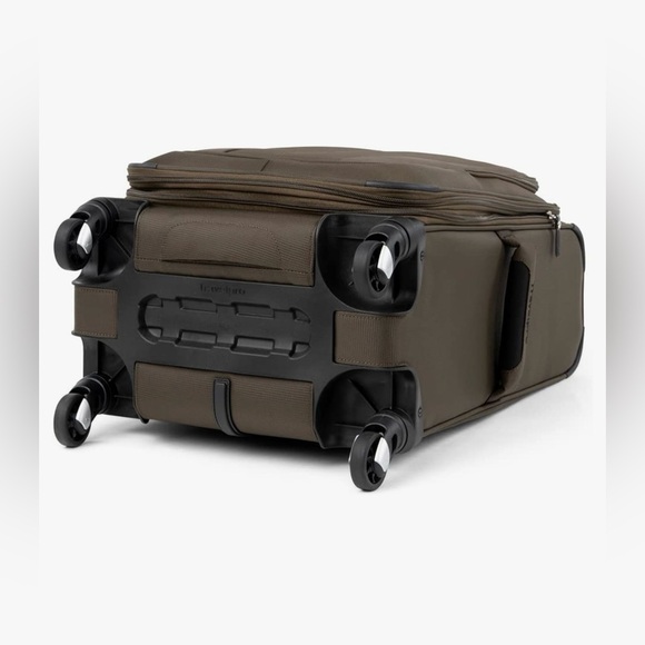 Carry on suitcase 21x14x9 in mocha - Picture 5 of 8